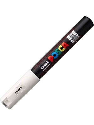 Pearl Shop Posca Pc-1m Boyama Markörü 0.7 mm Beyaz