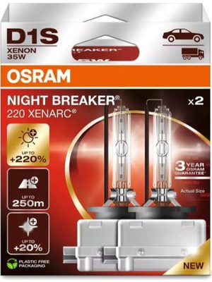 Pearl Shop D1S Night Breaker Xenarc Ampul +%220 Fazla Aydınlatma