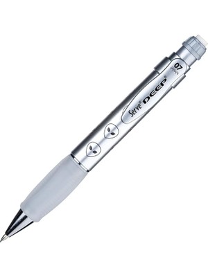 Pearl Shop Deep Mekanik Kursun Klm 07MM Metalık Grı Renk Uzaylı Deseni