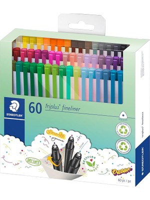 Pearl Shop 334 C60 Triplus Fineliner 0,3 mm 60'lı