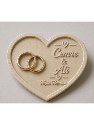 Kişiye Özel Nikah Magnet Nişan & Söz
