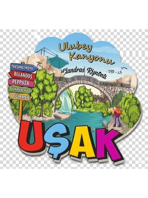 Buypass Uşak Hatırası Magnet 5'li
