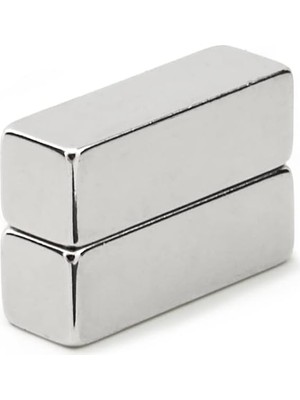Pearl Shop Adet 30X10X10 mm Dikdörtgen Neodyum Mıknatıs Boy 30MM En 10MM Kl. 10MM