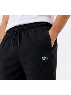 Lacoste Cotton Siyah Regular Fit Erkek Şort
