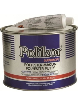 Polikor Süper Soft Polyester Macun 825 gr