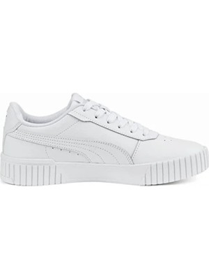 Puma Carina 2.0 Kadın Spor Ayakkabı 385849-02 White-White-Silver