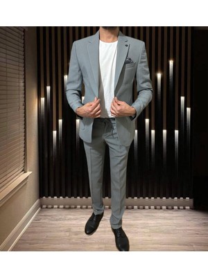 Atk Giyim Erkek Slim Fit Spor Takım Elbise - Jogger Pantolon & Ceket Kombin - 5 Renk Seçeneği