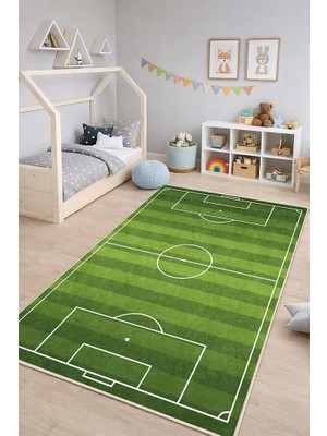 Lioara Home Çocuk Odası Dijital Baskı Halı | Canlı Renkler Kaymaz Taban Silinebilir Modern Tasarım