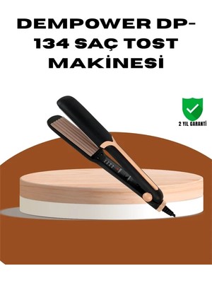 TKÇ Dempower DP-134 Saç Tost Makinesi – Kolay Kullanım, Hızlı Sonuç, Uzun Süre Kalıcılık