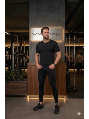 Lüx Wood Wood ve Erşah Termal Sauna Yarım Kol Badi Takım