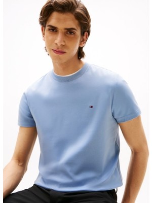Tommy Klasik Sıfır Yaka T-Shirt