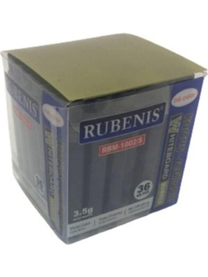 Rubenis Siyah Tahta Kalemi Kartuşu RBM-1002/S, 36'lı Paket, Yüksek Kalite