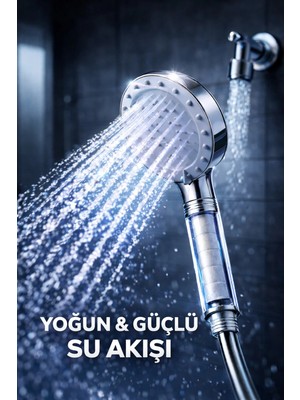 Mixsa Lüx Fonksiyonlu Premium Duş Başlığı