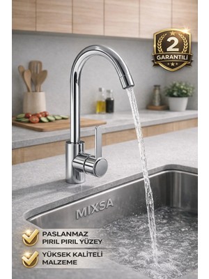 Mixsa Valor Lüx Premium Mutfak Bataryası