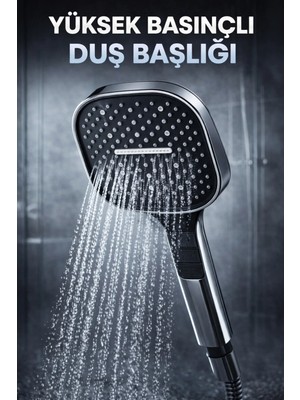 Mixsa Lüx Banyo Duş Başlığı Premium Başlık Ağır Malzeme