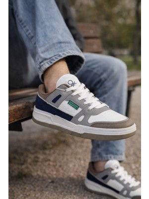 Benetton Erkek Rahat Günlük Sneaker Ayakkabı