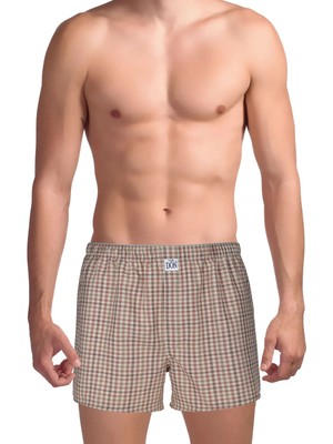 The Don Kahve Erkek Desenli Boxer TDNPOP122