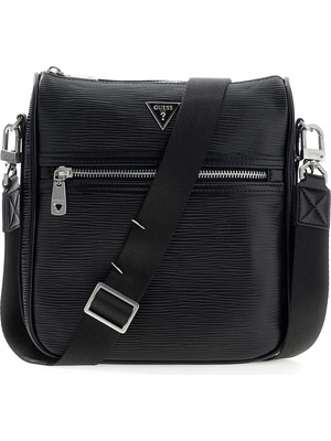 Guess Siyah Erkek Postacı Çantası HMMIPWP6217-BLA