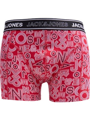 Jack & Jones Lacivert Erkek Boxer 12309117 Jaclogo Mıx Trunks 3 Pack