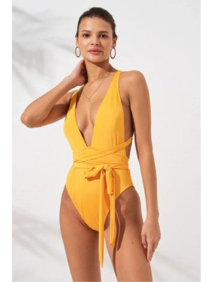 Dorelux Camila Belden Çapraz Bağlamalı Mayokini Garden DLX-231604