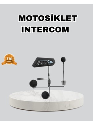 Renas Store Motosiklet Kaskı Için Bluetooth Kulaklık – Kablosuz Mikrofonlu Gürültü Azaltmalı BT22
