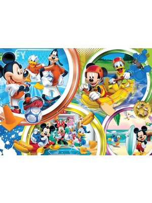 Uravas Store Mey Ithalat®  Mickey Mouse Puzzle 200 Parça