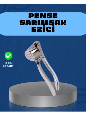 Uravas Store Mutfak Sarımsak Ezici Kaymaz Saplı Güçlü Mekanizma