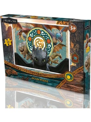 Uravas Store Mey Ithalat® How To Train Your Dragon Puzzle 50 Parça