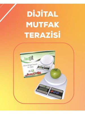 Renas Store LCD Ekranlı Yüksek Hassasiyetli Dijital Mutfak Terazisi