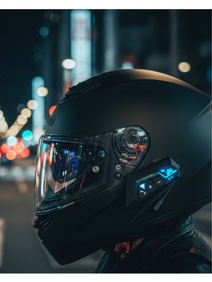 Renas Store Motosiklet Kask Bluetooth Kulaklık 20 Saat Konuşma Süresi