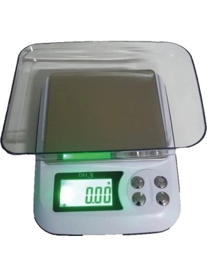 Uravas Store Diamond Dijital Göstergeli Hassas Laboratuvar ve Terazisi Dm-3 (3 Kg-0.1)