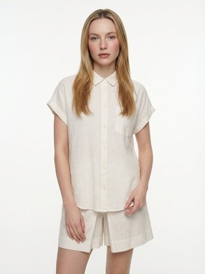 Loft Loose Fit Kadın Gömlek K.kol