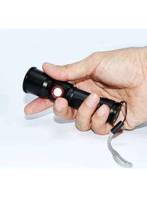 EkoAlışverişDünyam 1.000 Lümen USB Şarjlı LED El Feneri WT-611