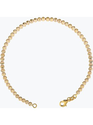 Goldium Jewellery Beyaz Dorika Bileklik