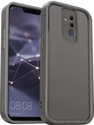 Prativas Newface Mate 20 Lite Kılıf Viera Silikon - Gri