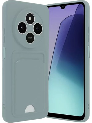 Prativas Newface Redmi 14C Kelvin Kartvizitli Silikon - Yeşil