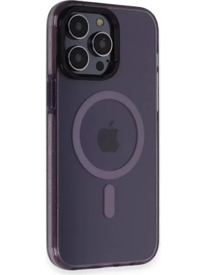 Prativas Iphone 14 Kılıf Tigra Magsafe Kapak - Derin Mor