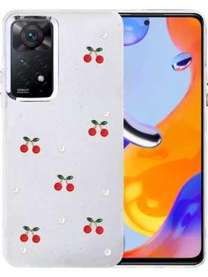 Prativas Newface Redmi Note 11 Fiyonk Desenli Kapak - Desen 9