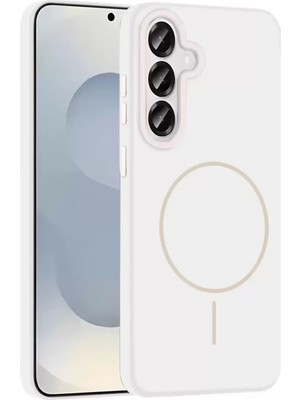 Prativas Galaxy S23 Fe Kılıf Jully Magsafe Kapak - Beyaz