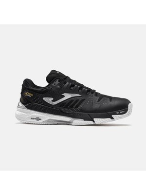 Joma TCSLAS2601C Slam Classic Unisex Padel ve Toprak Kort Tenis Ayakkabısı Siyah