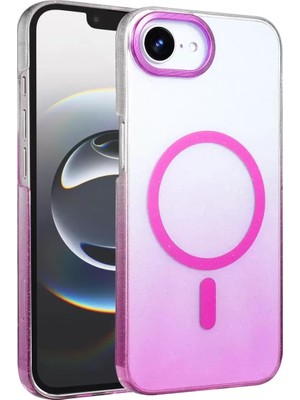 Prativas Newface Iphone 16E Glossy Magsafe Kapak - Mor