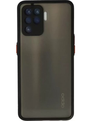 Prativas Newface Reno 5 Lite Kılıf Montreal Silikon Kapak - Siyah
