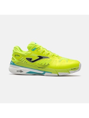 Joma  TCSLAS2609C Slam Classic Unisex Padel ve Toprak Kort Tenis Ayakkabısı Neon Sarı