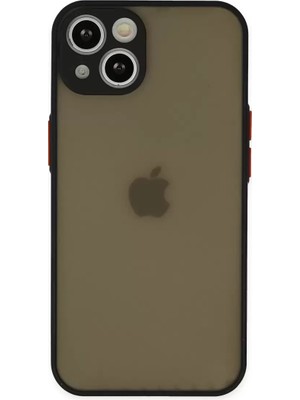 Prativas Newface Iphone 15 Kılıf Montreal Silikon Kapak - Siyah