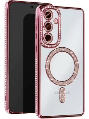 Prativas Newface Galaxy A36 Joke Simli Magneticsafe Kılıf - Pembe
