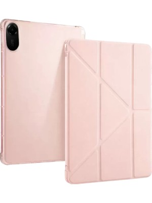 Prativas Newface Redmi Pad 2 Kalemlikli Mars Tablet Kılıfı - Gold