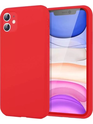 Prativas Newface Iphone 11 Kılıf First Silikon - Kırmızı