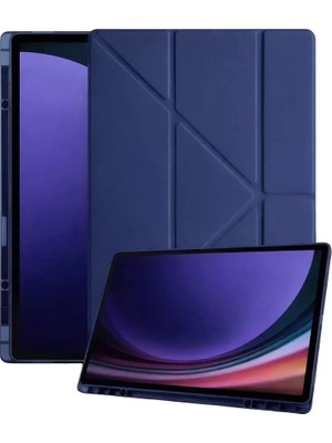 Prativas Newface Galaxy Tab A11 Kalemlikli Mars Tablet Kılıfı - Lacivert