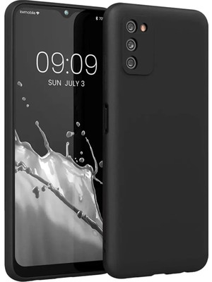 Prativas Newface Galaxy A03S Kılıf First Silikon - Siyah