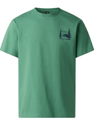 The North Face M Campıng Relaxed Short Sleeve Tee-Graph Erkek Tişört NF0A8GQMG571